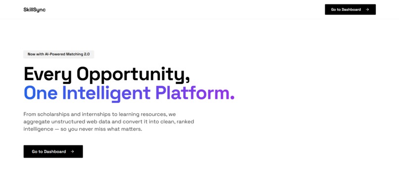 SkillSync – screenshot 1