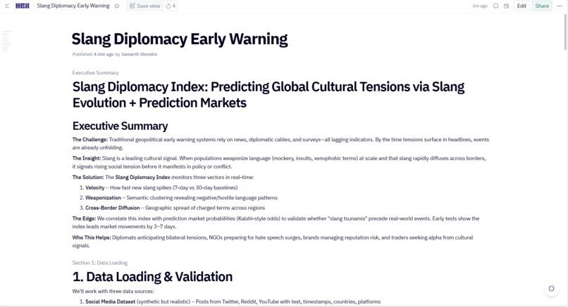 Slang Diplomacy Index – screenshot 4
