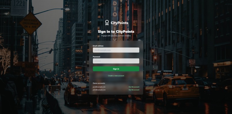 CityPoints - Civic Engagement Platform – screenshot 1