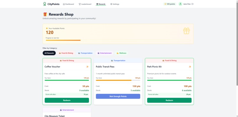 CityPoints - Civic Engagement Platform – screenshot 5