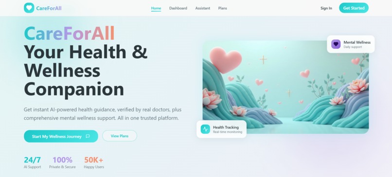 CareForAll – screenshot 1