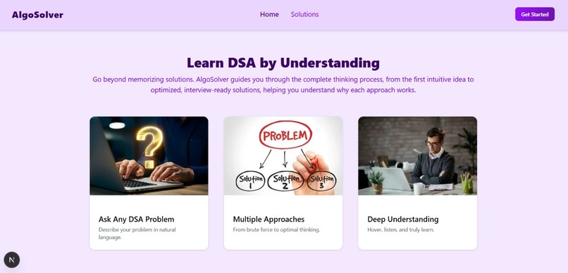 AlgoSolver - Your DSA solving tool – screenshot 2