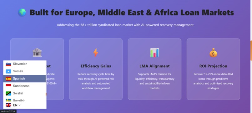 RecoveryFlow - AI-Powered Green Loan Recovery Platform – screenshot 2