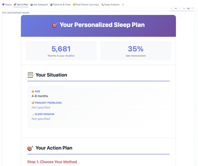 Tired Mom, Tidy Data – screenshot 3