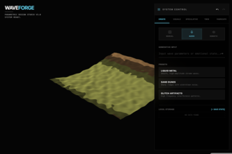 WaveForge: AI-Powered Somatic 3D Design Studio