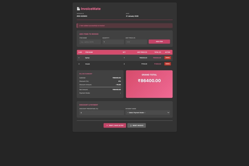 InvoiceMate – screenshot 2