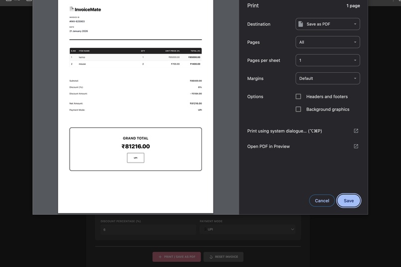 InvoiceMate – screenshot 4