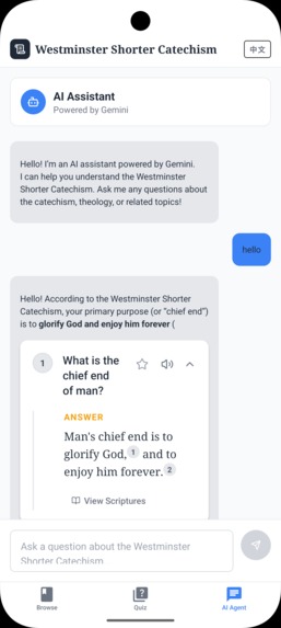 Westminster Shorter Catechism – screenshot 2