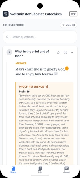 Westminster Shorter Catechism – screenshot 6