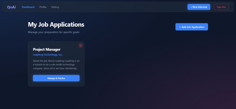 QnAi – screenshot 2