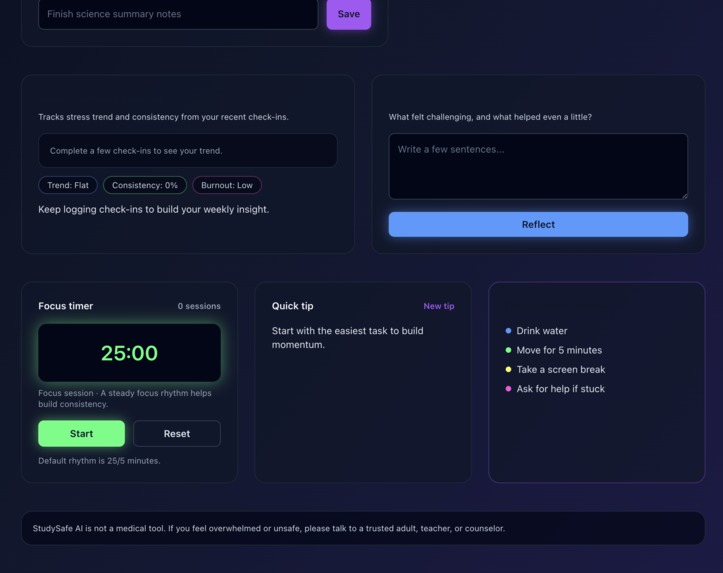 StudySafe AI – screenshot 3