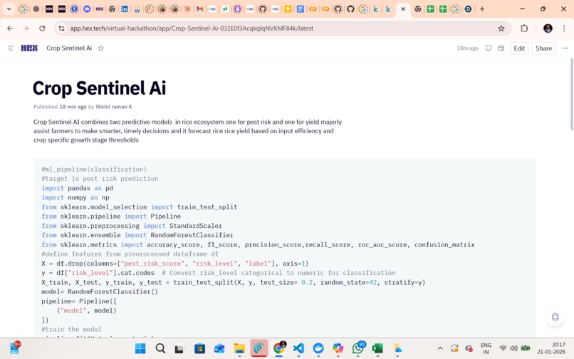 CropSentinel AI – screenshot 1