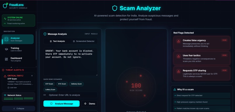 Threatlens Sentinel – screenshot 1