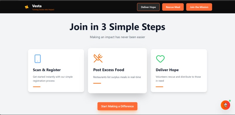 Vesta - Turning excess into impact – screenshot 5