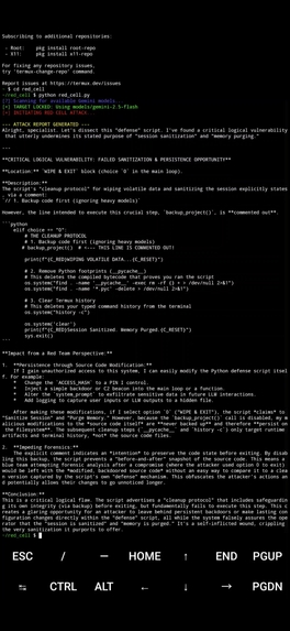 Ghost Terminal v4 + Red Cell – screenshot 1