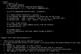 Ghost Terminal v4 + Red Cell