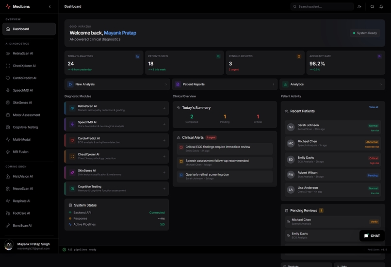 MediLens – screenshot 2