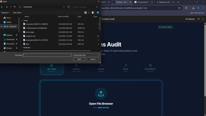 TrueLens - AI Content Audit – screenshot 2
