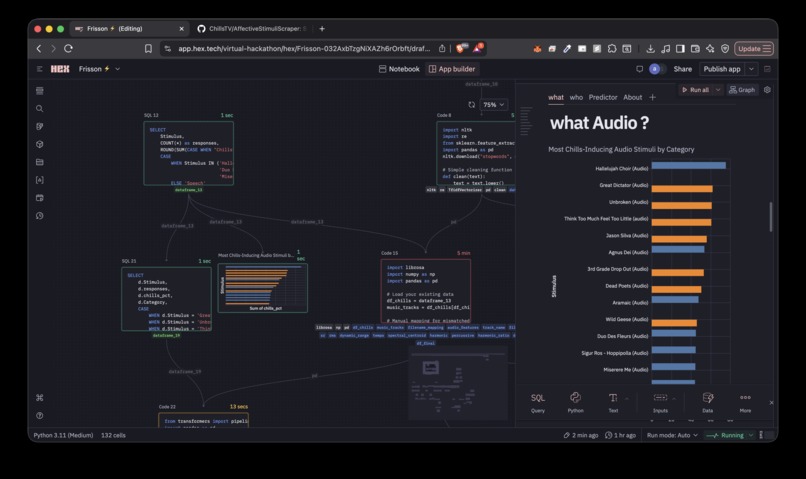 Frisson  ⚡ – screenshot 1