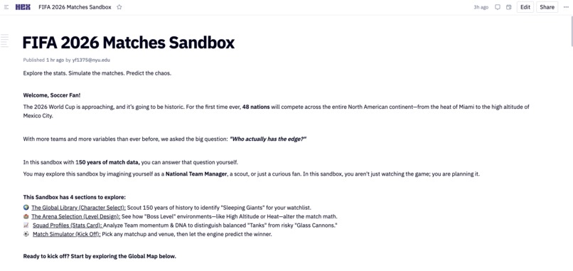FIFA 2026 Matches Sandbox – screenshot 1