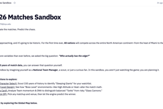 FIFA 2026 Matches Sandbox