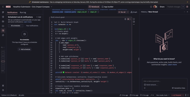 Civic Impact Compass – screenshot 1