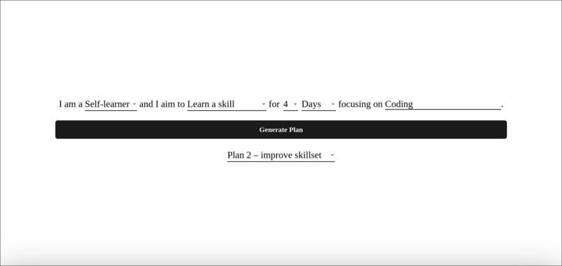 PlanWise – screenshot 1