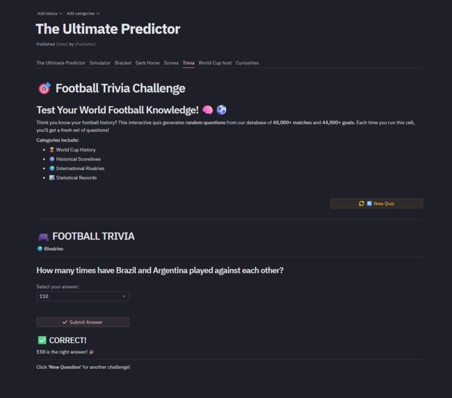 The Ultimate Predictor - FIFA World Cup 2026 – screenshot 3