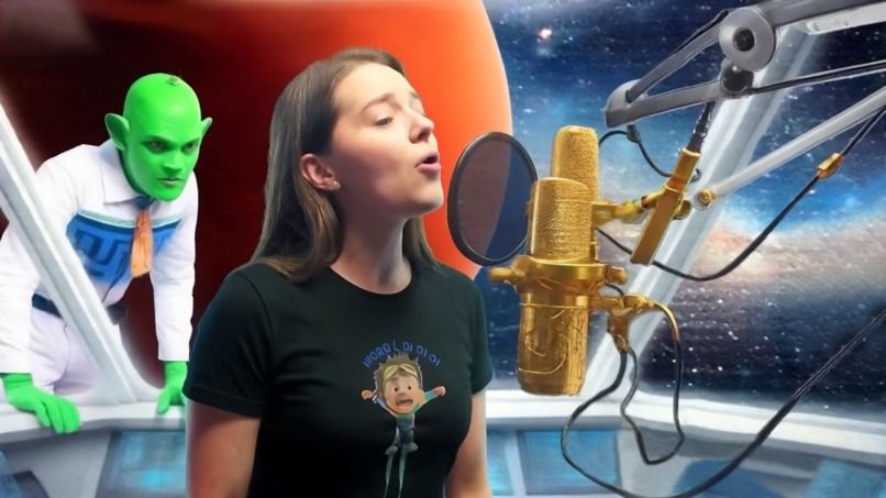 Not Here. Promise! – AI Sci-Fi Music Video – screenshot 2