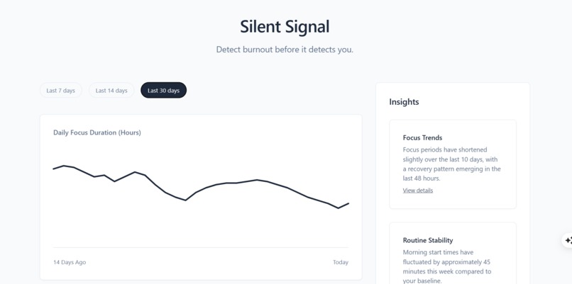 SilentSignal – screenshot 1