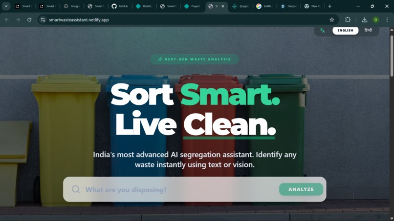 smart waste assistant – screenshot 1