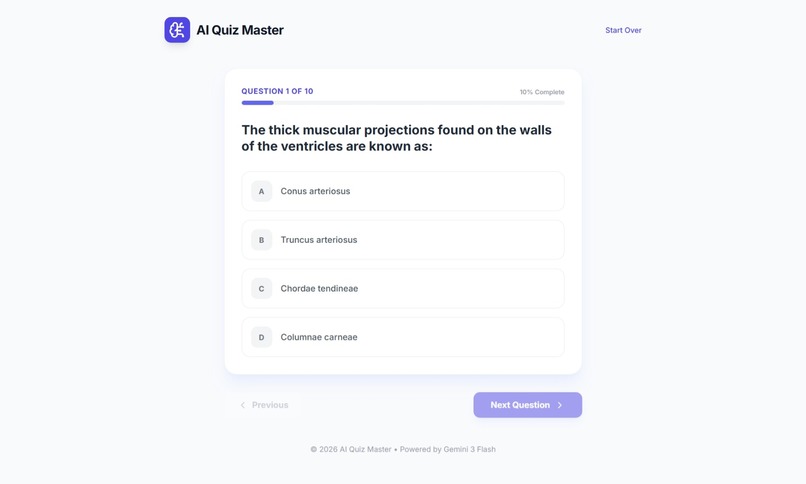 AI Quiz Master – screenshot 1