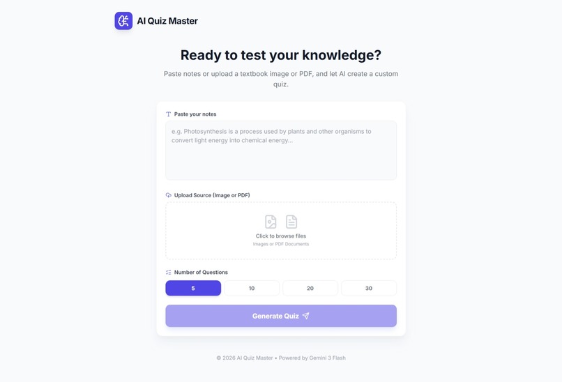 AI Quiz Master – screenshot 2