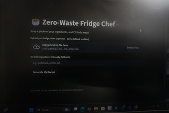 fridge chef (zero waste)