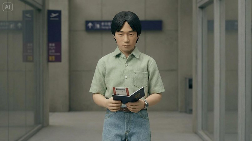 He Stayed – AI-Assisted Short Narrative Film – screenshot 2