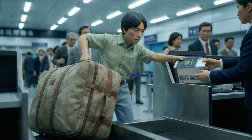 He Stayed – AI-Assisted Short Narrative Film – screenshot 3