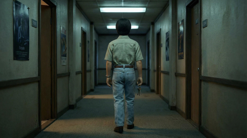 He Stayed – AI-Assisted Short Narrative Film – screenshot 8