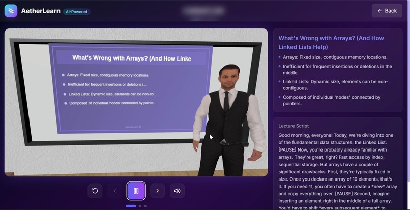 AetherLearn – screenshot 3