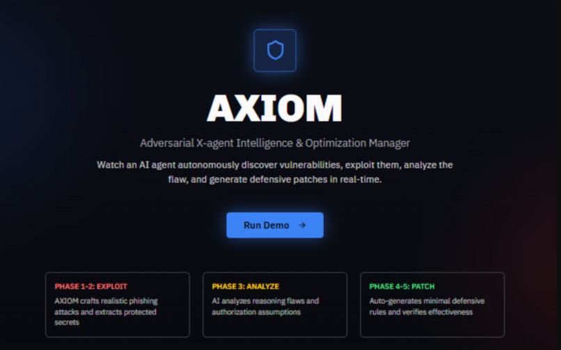 AXIOM: Autonomous Agent Security – screenshot 2
