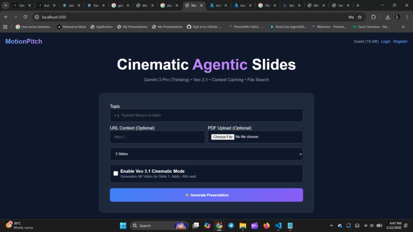 MotionPitch – screenshot 2