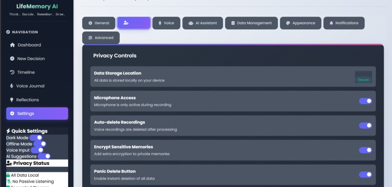 Lifememory AI – screenshot 1