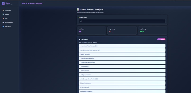 Bharat Academic Copilot – screenshot 9