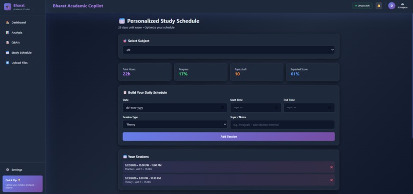 Bharat Academic Copilot – screenshot 15