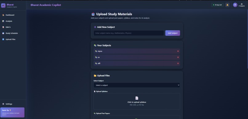 Bharat Academic Copilot – screenshot 5