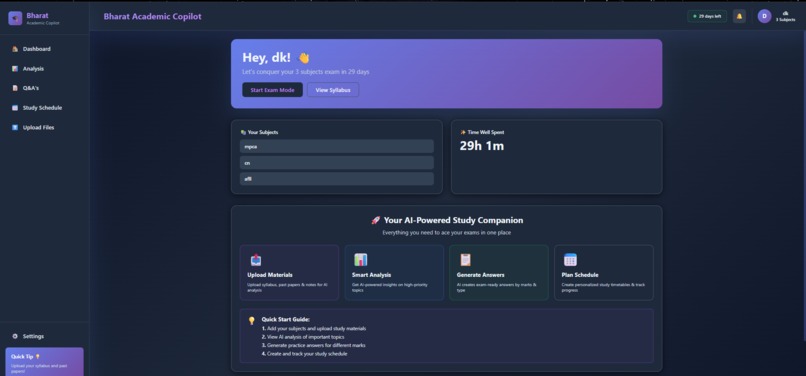 Bharat Academic Copilot – screenshot 3