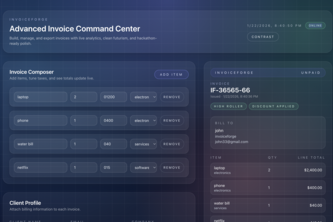 InvoiceForge