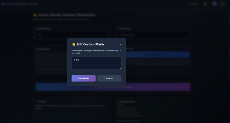 Bharat Academic Copilot – screenshot 14
