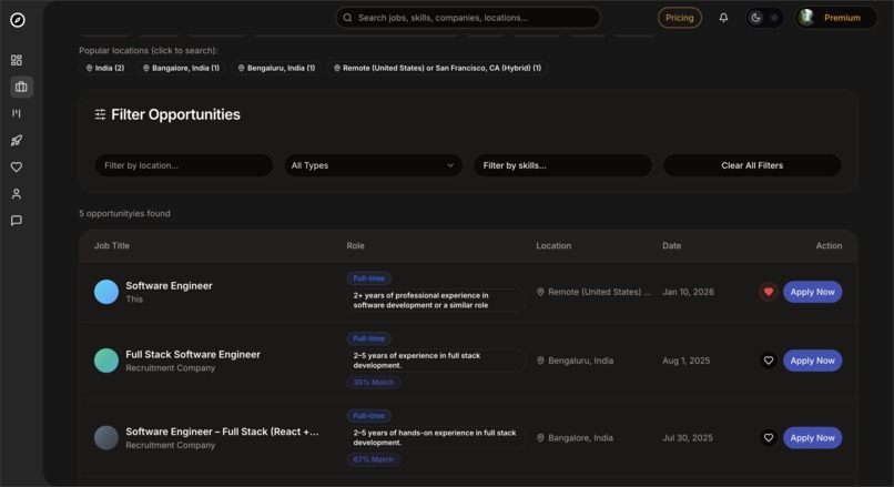 CareerCompass – screenshot 3