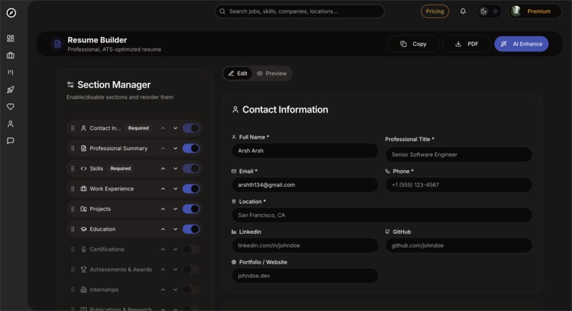 CareerCompass – screenshot 6