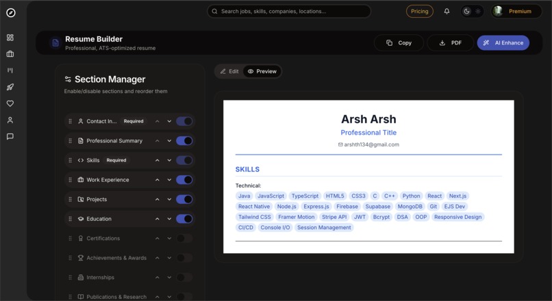 CareerCompass – screenshot 7
